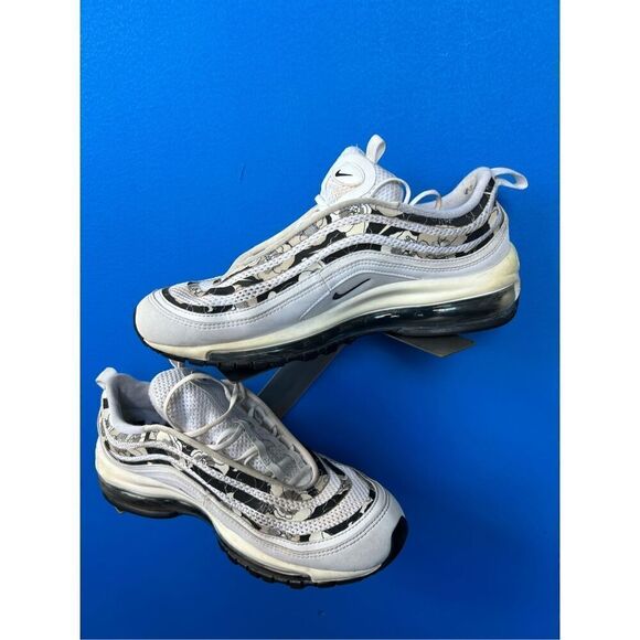 Nike Air Max 97 Floral White BV0129-100 Women's Running Shoes Sneakers Size 8 - Picture 1 of 6